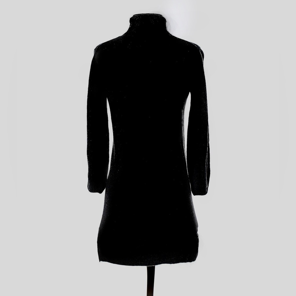 Cashmere Turtleneck Loose-Fitting Casual Dress